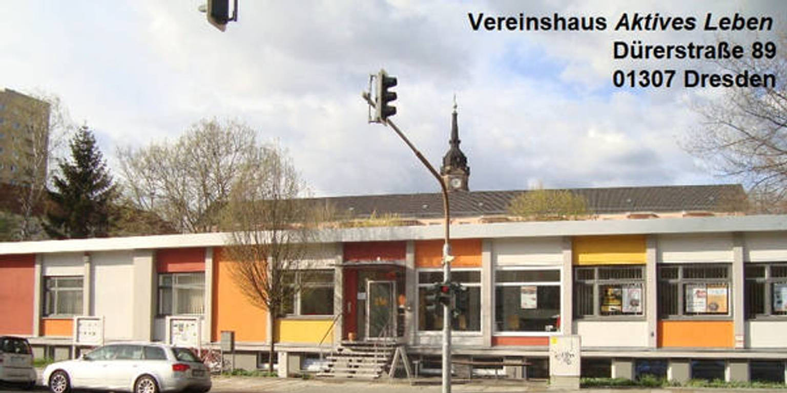 Vereinshaus aktives Leben in Dresden Johannstadt