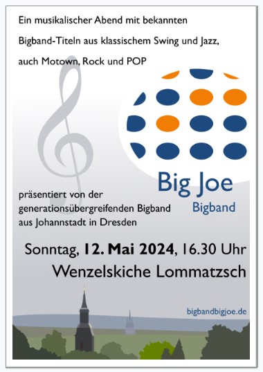 BigBand Big Joe Kirche Lommatzsch